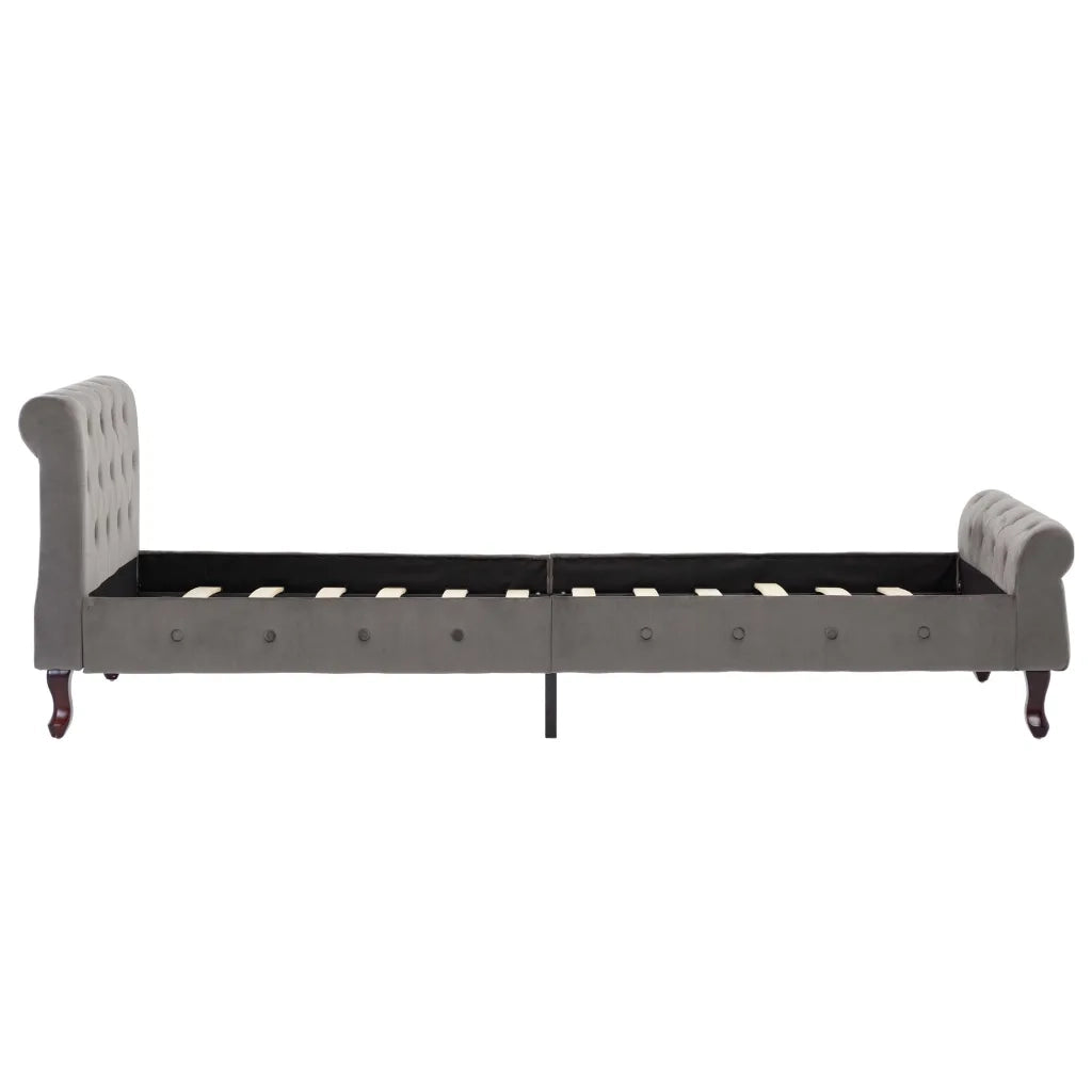 Giroletto Grigio in Velluto 90x200 cm cod mxl 58532