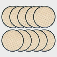 Set 6 Seduta fondello NERO sedia Vienna