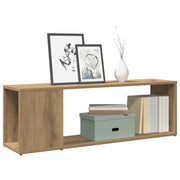 Mobile TV-Credenza per TV-Console TV Rovere Artigianale 100x24x32 cm in Legno Multistrato