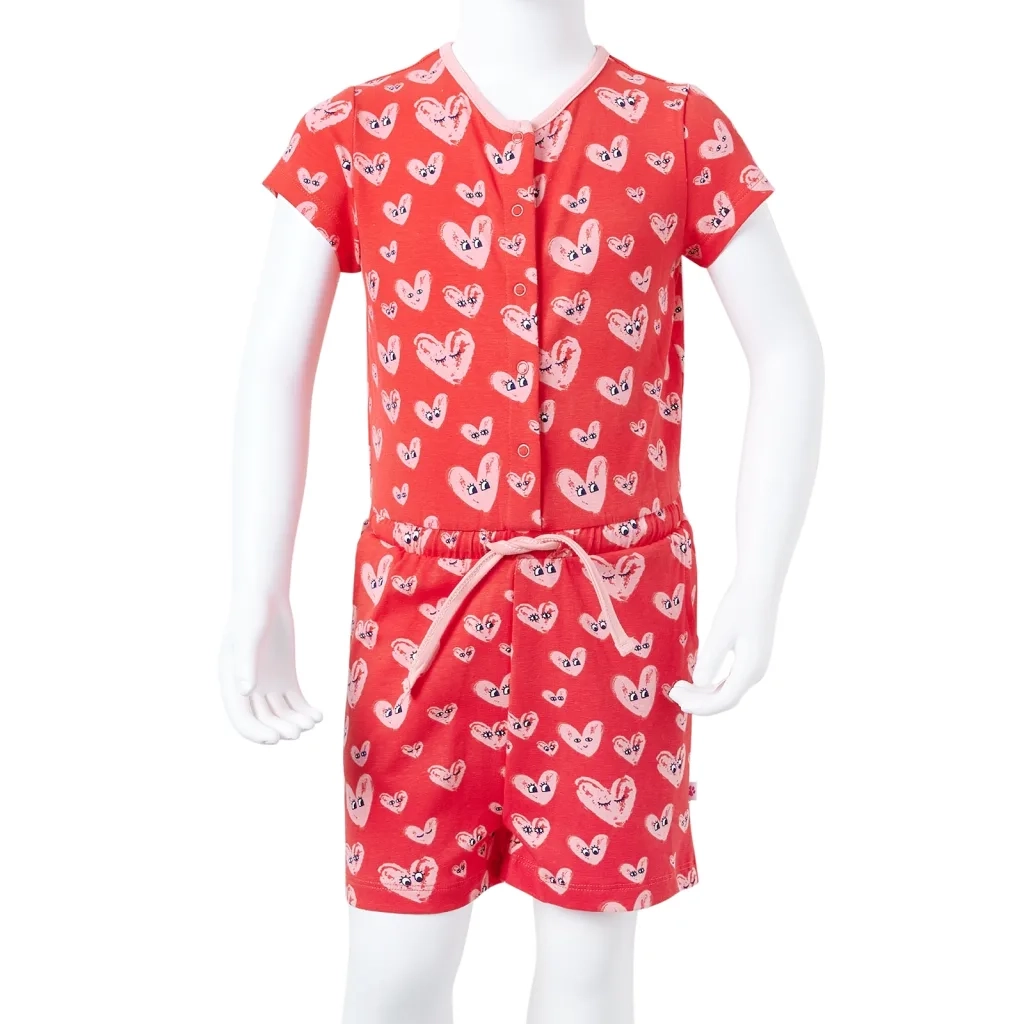 Tutina da Bambina Rossa 140 11243
