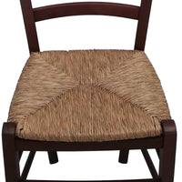 Sedia Paesana paglia noce