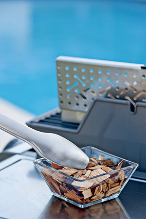 Affumicatoio Universale per Barbecue a Gas o Carbone in Acciaio Inox Weber 7576