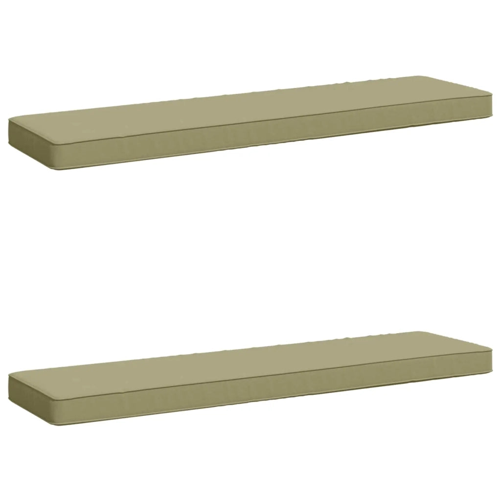 Cuscini per Panchina a 2 Pezzi VUGHT 2 pcs 100% Poliestere 950533
