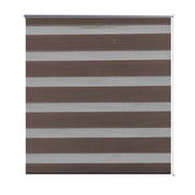 Tenda a rullo marrone vagliante 50 x 100 cm tenda per finestra privacy tapparella 4102083