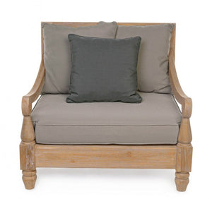 Poltrona 90x90x81h cm con Cuscini Bali Fsc