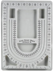 Bord Professionale per Progetti di Gioielleria - Sierade con Groove per Perle - Pannello per Progettare Gioielli - Tabella per Creare Collane - Pannello per Gioielliere - Pannello per Sierade con Accessori