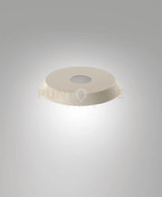 3804-56-355 DIFFUSORE/PARALUME IN METALLO SABBIA D.20CM H.2,5CM PER KIT LUCI 8W