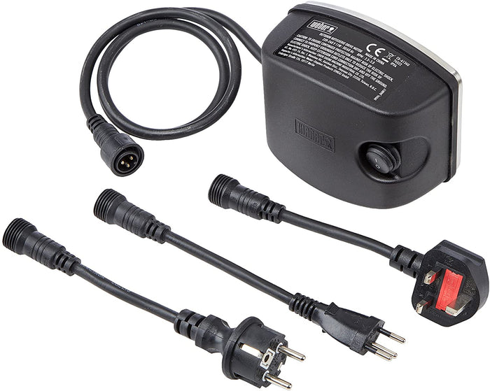 Girarrosto a Motore per Barbecue a Gase Serie Spirit Weber 8519 Pollo Spiedo