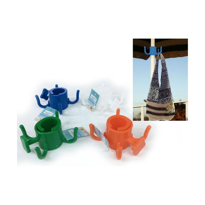 GANCIO PER OMBRELLONE 4 COLORI ASS