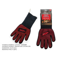 GUANTO 35CM ALTA RESISTENZA PER BARBECUE.