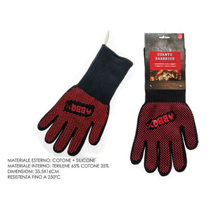 GUANTO 35CM ALTA RESISTENZA PER BARBECUE.