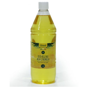 OLIO VEGETALE 1000ML ALLA CITRONELLA.