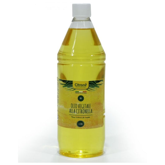 OLIO VEGETALE 1000ML ALLA CITRONELLA.