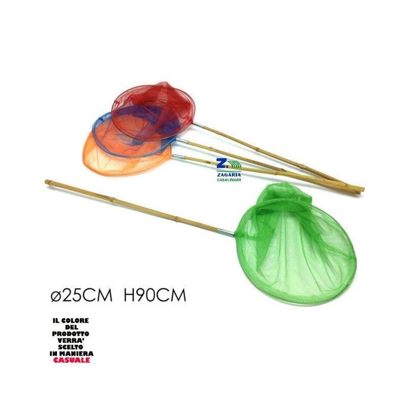 RETINO PESCA 90CM 4 COLORI ASS.