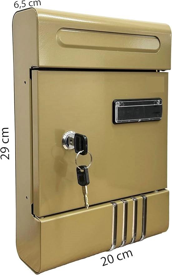 Cassetta postale da esterno Luxury - Bronzo - 1 comparto