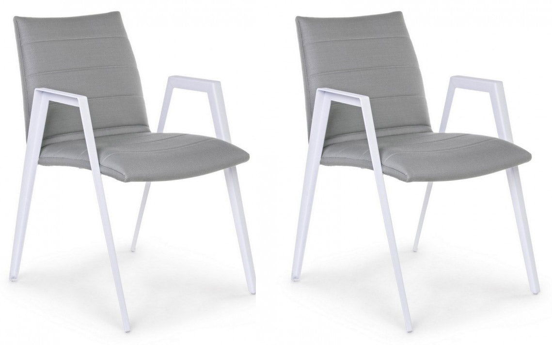 Set 2 Sedie 57x65x84h cm con Braccioli Axor