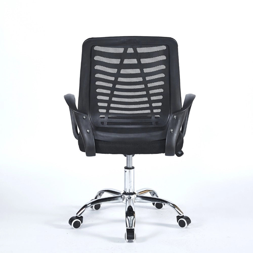 Poltrona ufficio 48x51x88 cm mesh nero