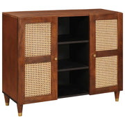 Credenza Marrone 90 x 33,5 x 75 cm Legno di mango massello 4018908