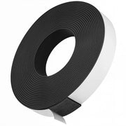 Tappetino magnetico selfadesivo, 1 pezzo 4 m x 15 mm x 2 mm tappetino magnetico, tappetino magnetico per applicare su frigorifero cucina lavagna scuola garage ufficio officina fai da te