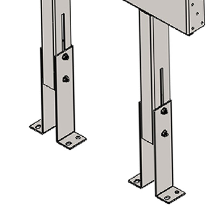 Staffa per supporto seggiolino x811 per pareti cartongesso