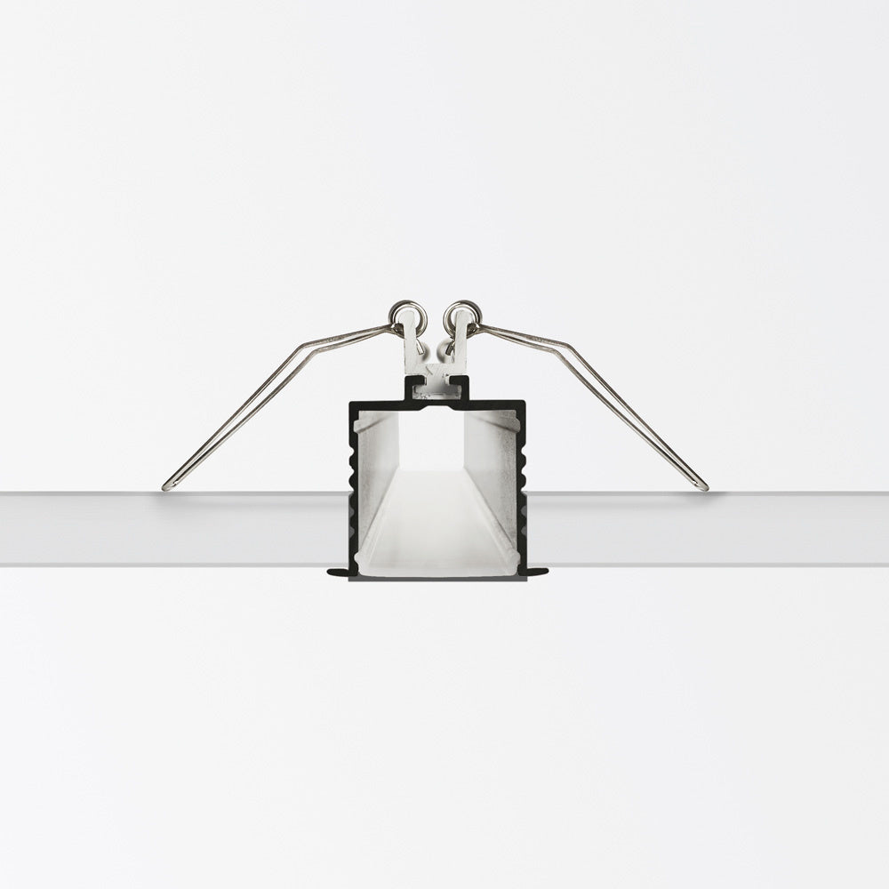 Profilo Vision Alluminio Nero 200Cm