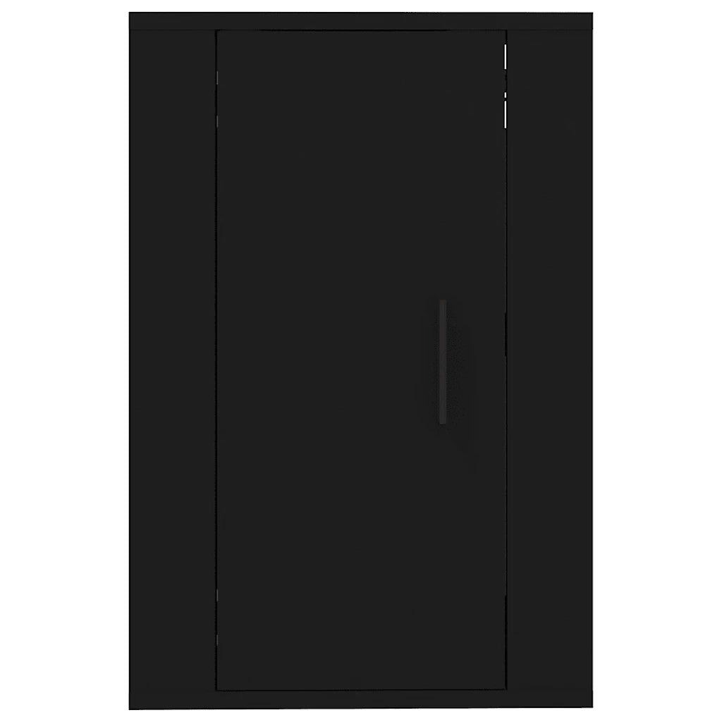 Mobile Porta TV a Parete-Mobile per TV-Credenza TV Nero 40x34,5x60 cm