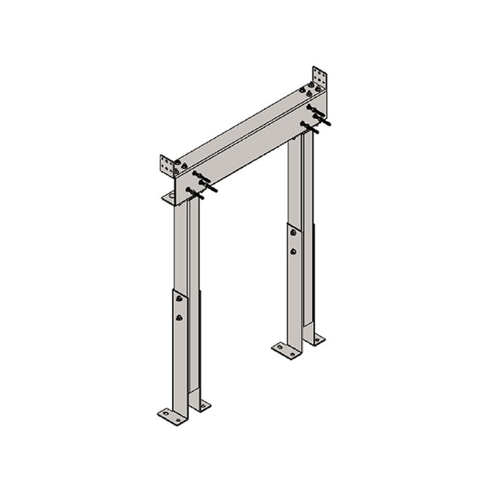 Supporto seggiolino doccia x812 01 per pareti in cartongesso
