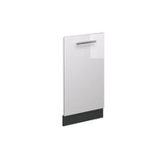 Vicco Pannello frontale della lavastoviglie Bianco lucido 45 cm senza piano di lavoro