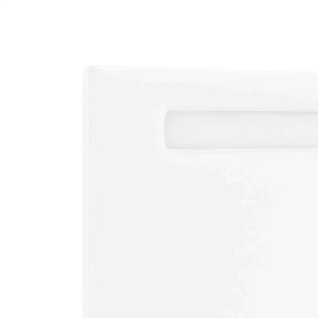Testiera LED Bianco 180 cm Pelle Sintetica 42007310