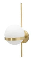 Lampada Da Muro Glamy Circle Cm 15X20X40