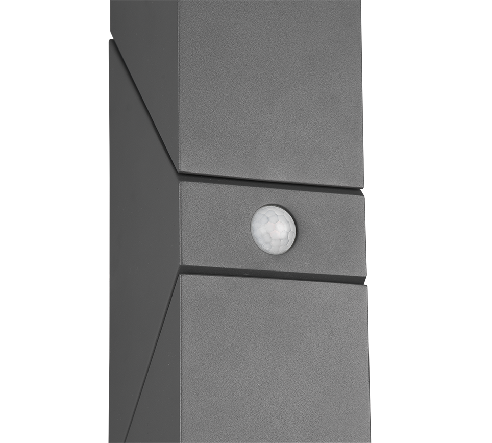 Applique da esterno LED 2 luci, alluminio, antracite, 9x28x11 cm, Avon