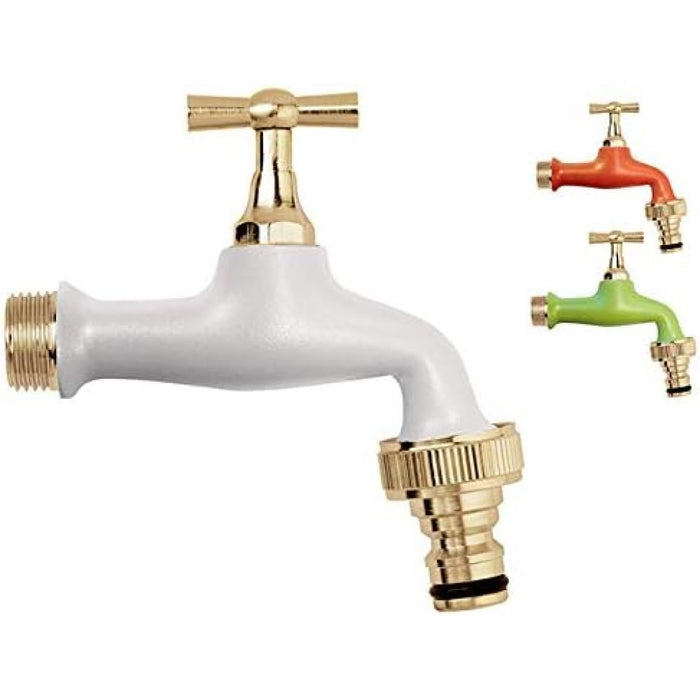 Colortap b 995 wht 1/2 binetto da giardino con innesto