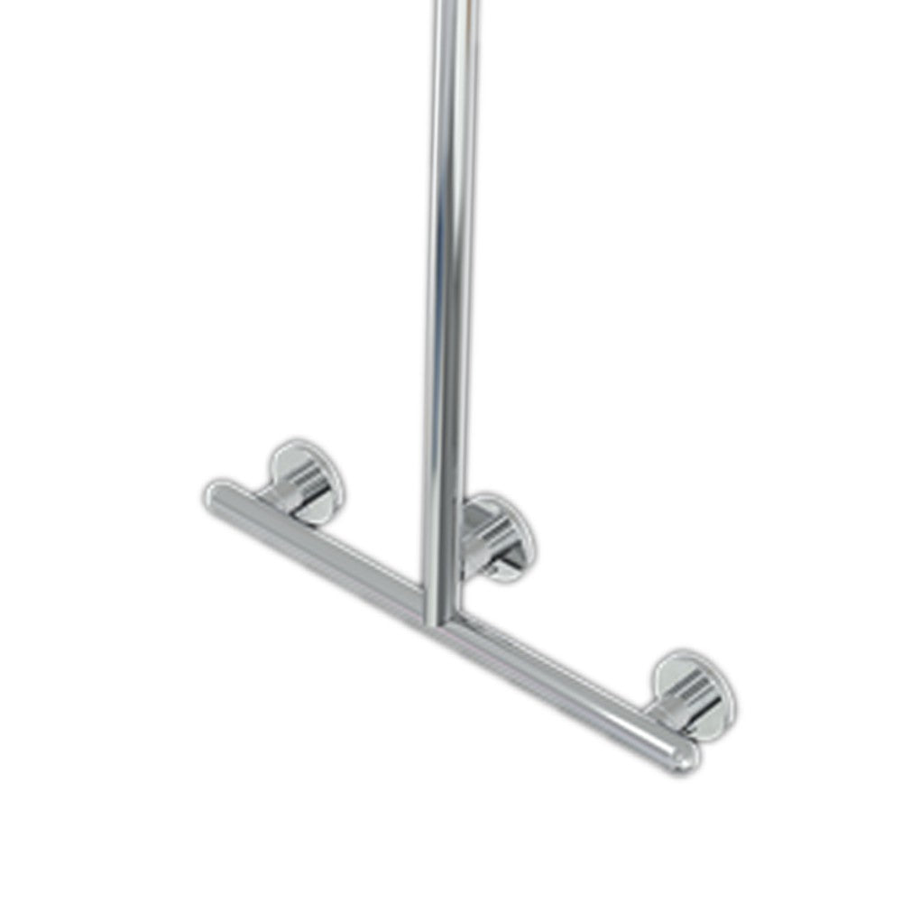 Saliscendi doccia serie raffaello 50x120 inox cromo