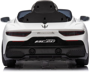 Macchina Elettrica per Bambini Licenza Ufficiale Maserati 10,8V 5Ah Bianco