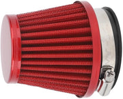 Filtro dell'aria universale 50 mm - Filtro dell'aria di aspirazione fredda - Motocicletta off-road/ATV - Materiale duraturo - Installazione semplice - Sostituzione ideale - Filtro inductivo