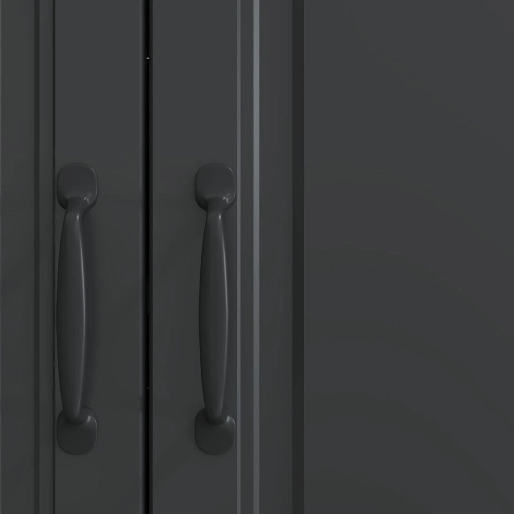 Credenza Nero 89 x 34,5 x 77 cm Legno ingegnerizzato 895796