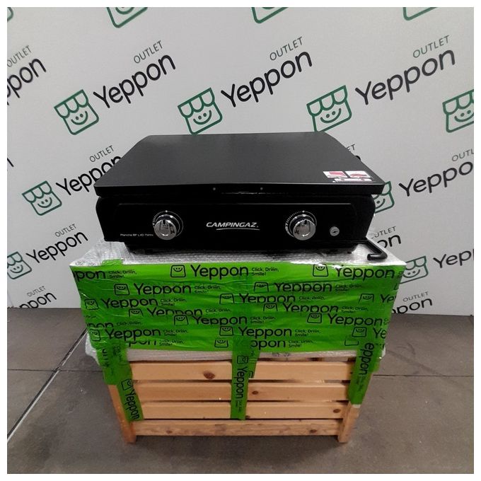 [ComeNuovo] Campingaz Piastra a Gas Blue Flame LXD Twin 2 Fuochi per Campeggio e Outdoor