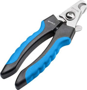 Nageltrimmer per cani e per cani con uso pesante per cani grandi, trimmer per cani/gatti per prevenire il sovracrescita dei peli, inclusa lima per unghie (blu)