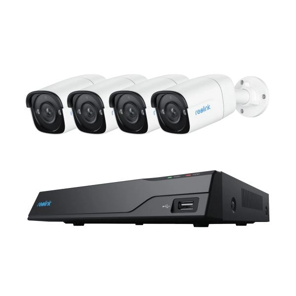 Reolink nvs8-5mb4 kit di videosorveglianza cablato 8 canali