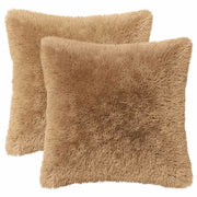 Cuscino con cuscino HEERLEN 2 pz Tortora Fleece PV 924811