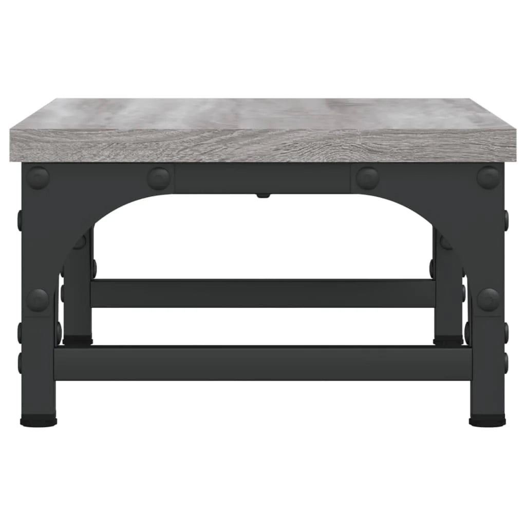 Supporto per monitor da scrivania Sonoma 37 x 23 x 14 cm legno ingegnerizzato grigio 02_0044986