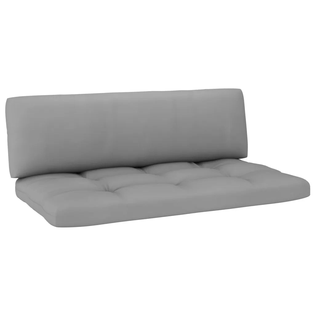 Divano Centrale da Giardino Pallet-Sofa Modulare-Divanetto da esterno Legno Pino Impregnato Bianco 451784