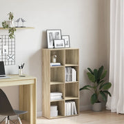 Libreria/Credenza Rovere Sonoma 66x30x130 cm Legno Multistrato 800156