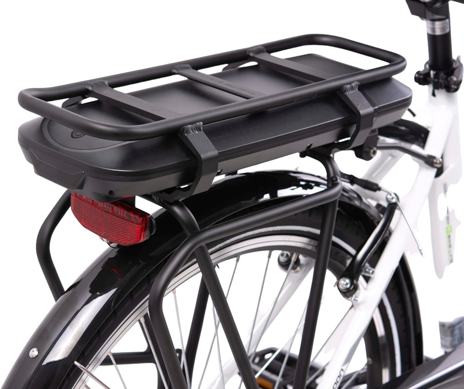 F.LLI SCHIANO E-MOON 26" bicicletta elettrica, da citta  per adulti, e-bike con motore elettrico batteria sul portapacc