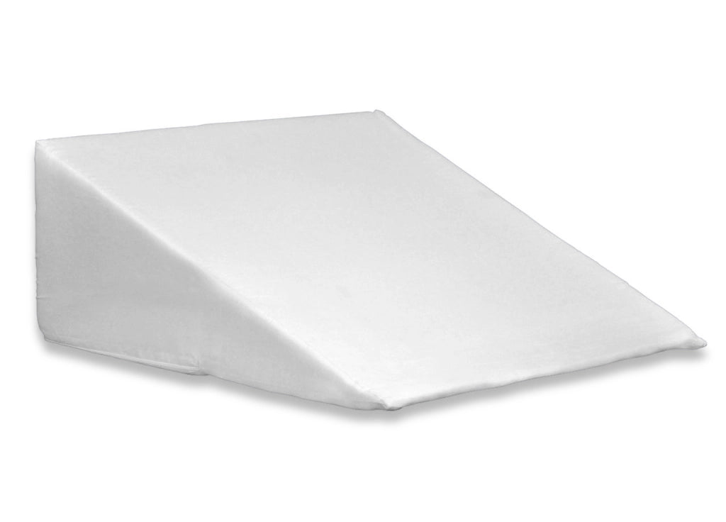 Cuscino Guanciale Letto Modello Cuneo Anallergico Sfoderabile - Cuscino Cuneo - Bianco