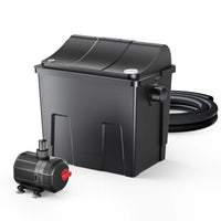 Filtro biologico per laghetto CBF-200T con chiarificatore UVC 9 W e pompa 2.300 l/h da 35 W