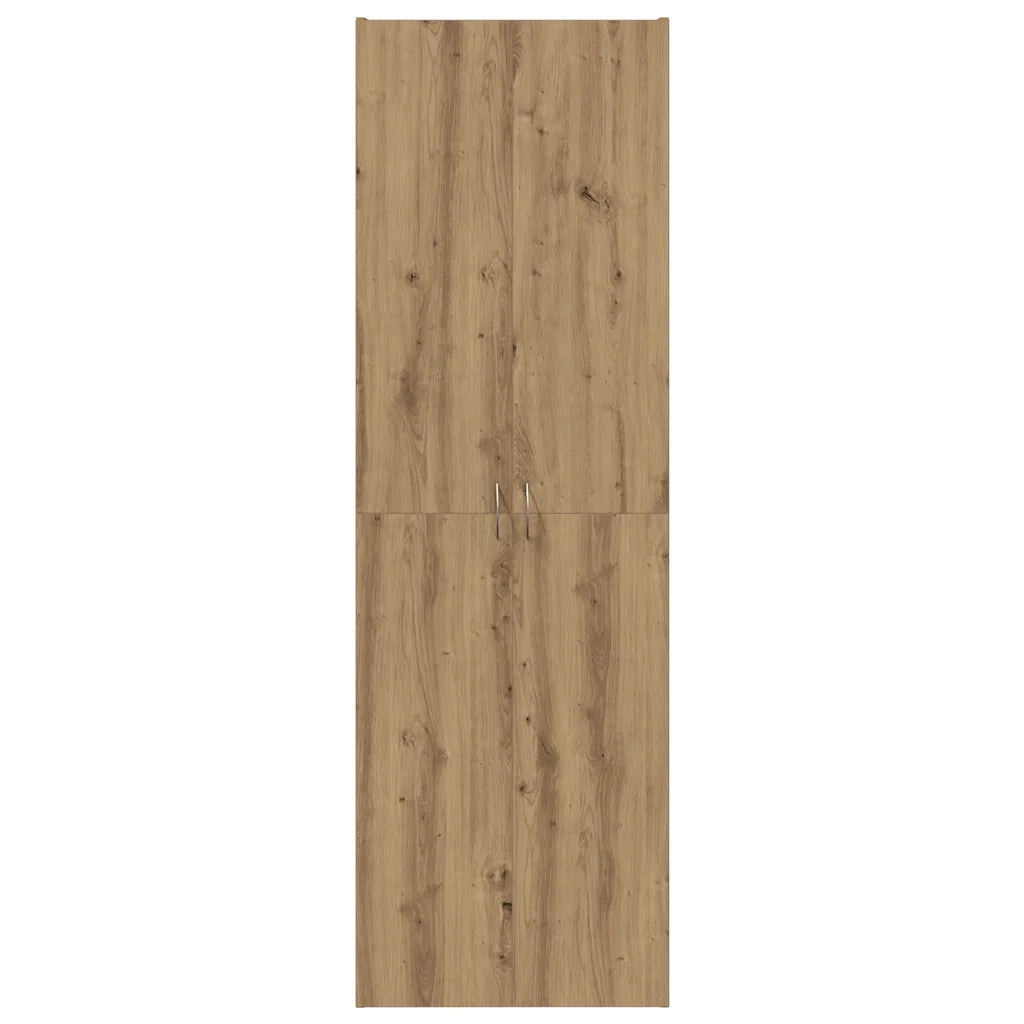 Credenza Rovere Artigianale 60x32x190 cm in Truciolato