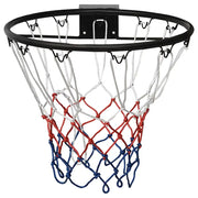 Canestro da Basket Nero 45 cm Acciaio CFW1618416