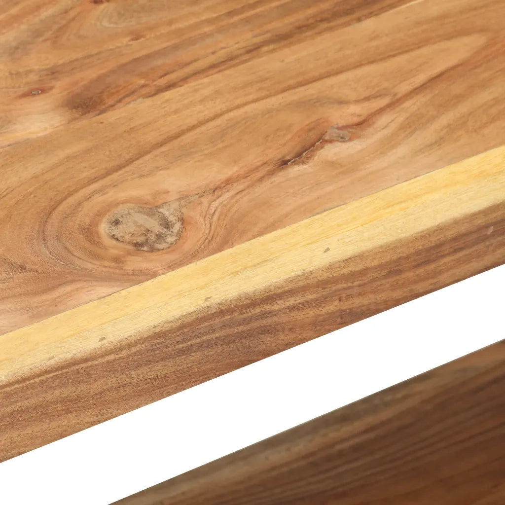 Mobile Porta TV 90x30x40 cm in Legno Massello di Acacia 321978