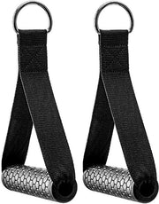 Manubri di Resistenza con Manico - Fissaggio Cavo - Manubri Fitness - Cintura in Silicone - Nuclei in ABS Rigidi - Progettazione Comfortevole - Manubri Fitness
